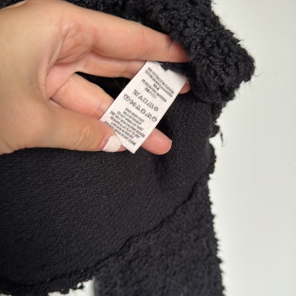 Free People Popcorn Pullover Sweater Black - Picture 7 of 8